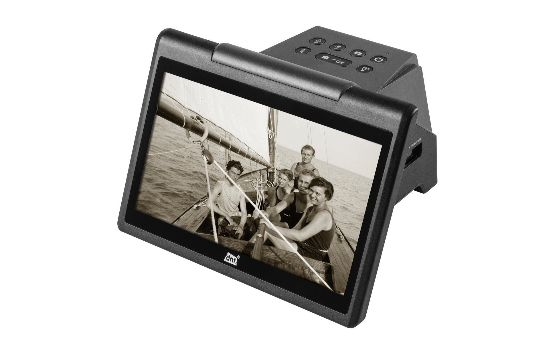 DNT SlideCopy basic – Flachbettscanner, 24×36 mm, 1'200 dpi