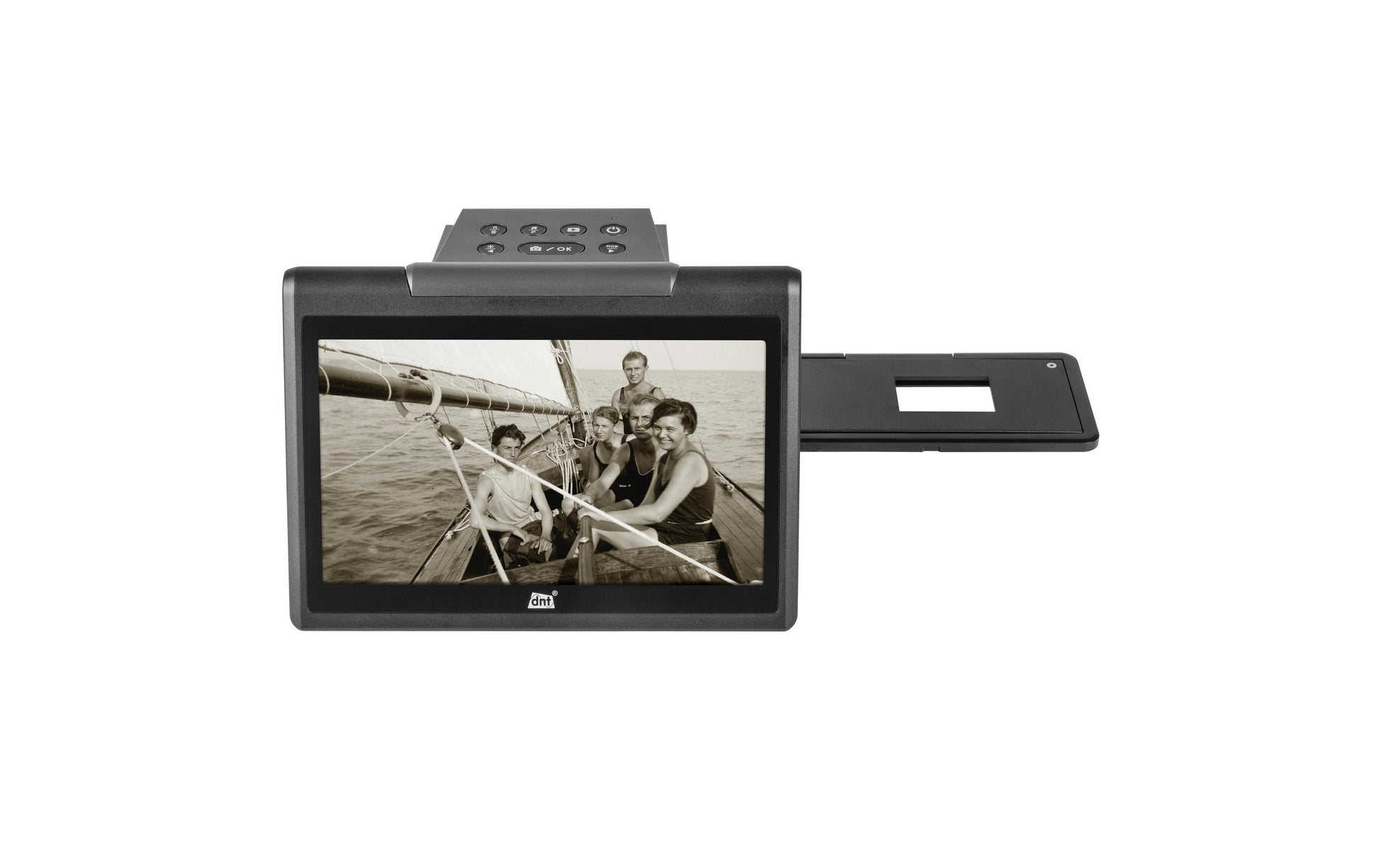 DNT SlideCopy basic – Flachbettscanner, 24×36 mm, 1'200 dpi