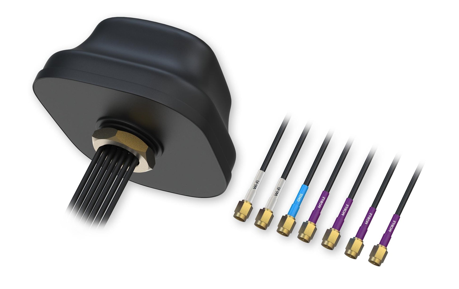 Teltonika PR1KC640 – MIMO-direktionale Antenne, 617–5925 MHz, 4 dBi, SMA (männlich), 3 m, IP67