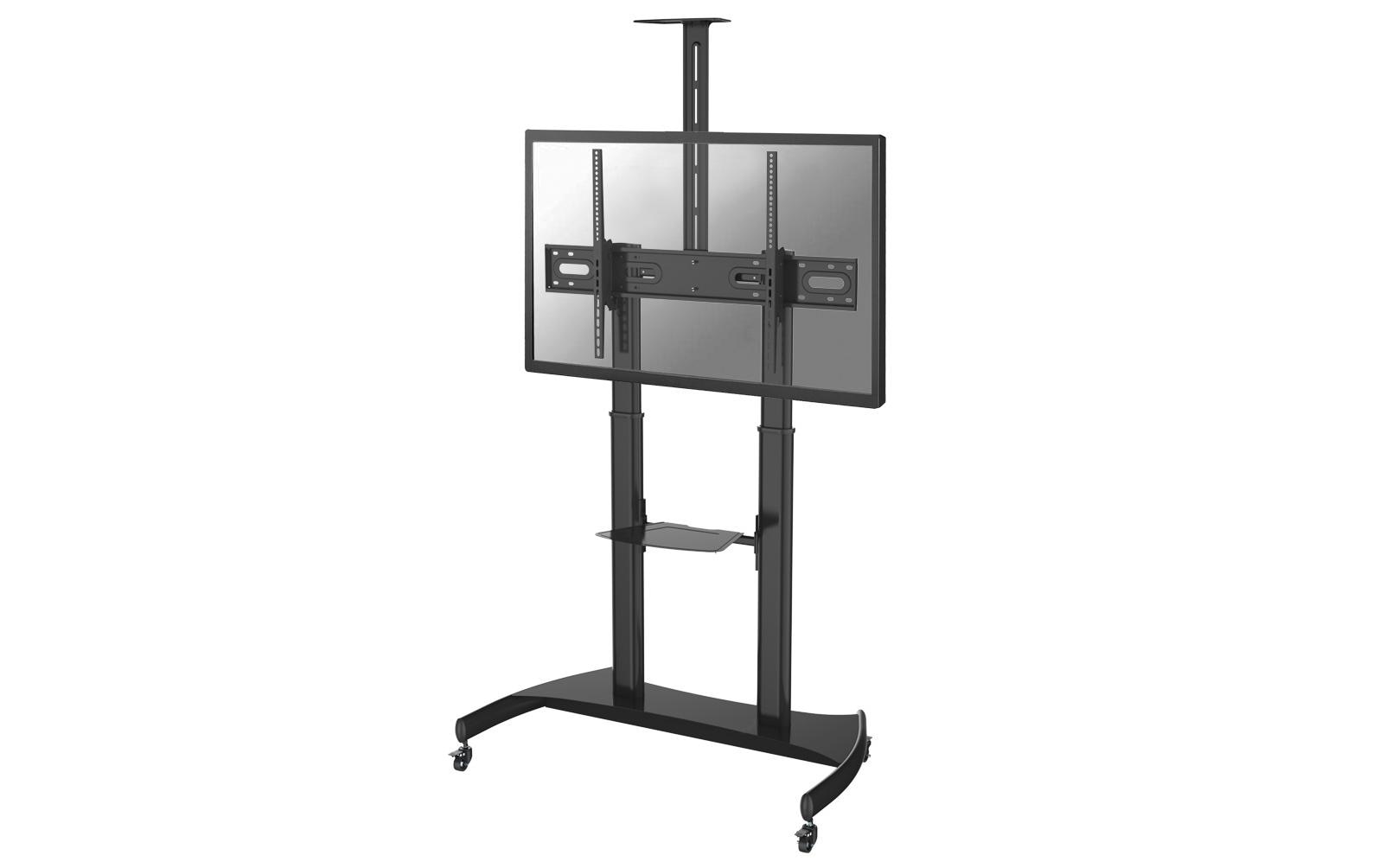 Neomounts PLASMA-M1950E – Trolley, höhenverstellbar, für 60–100", VESA 200×200–1000×600, bis 100 kg, schwarz