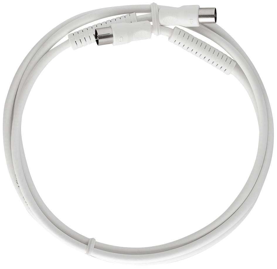 Axing Koax-Antennenkabel (IEC) – 7,5 m – Weiss