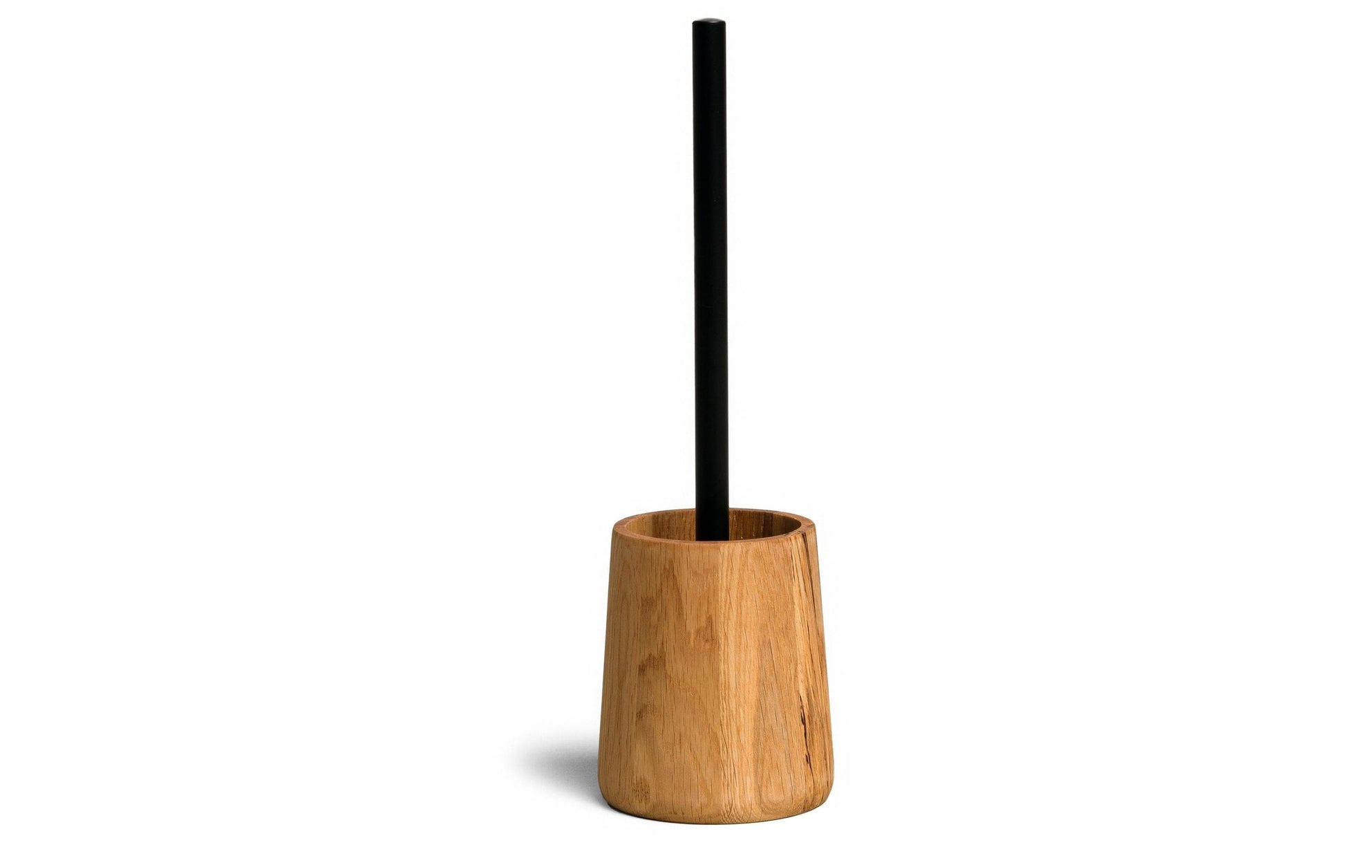 Möve WC-Garnitur Oak – Eiche, Braun, 11 × 11 × 37 cm