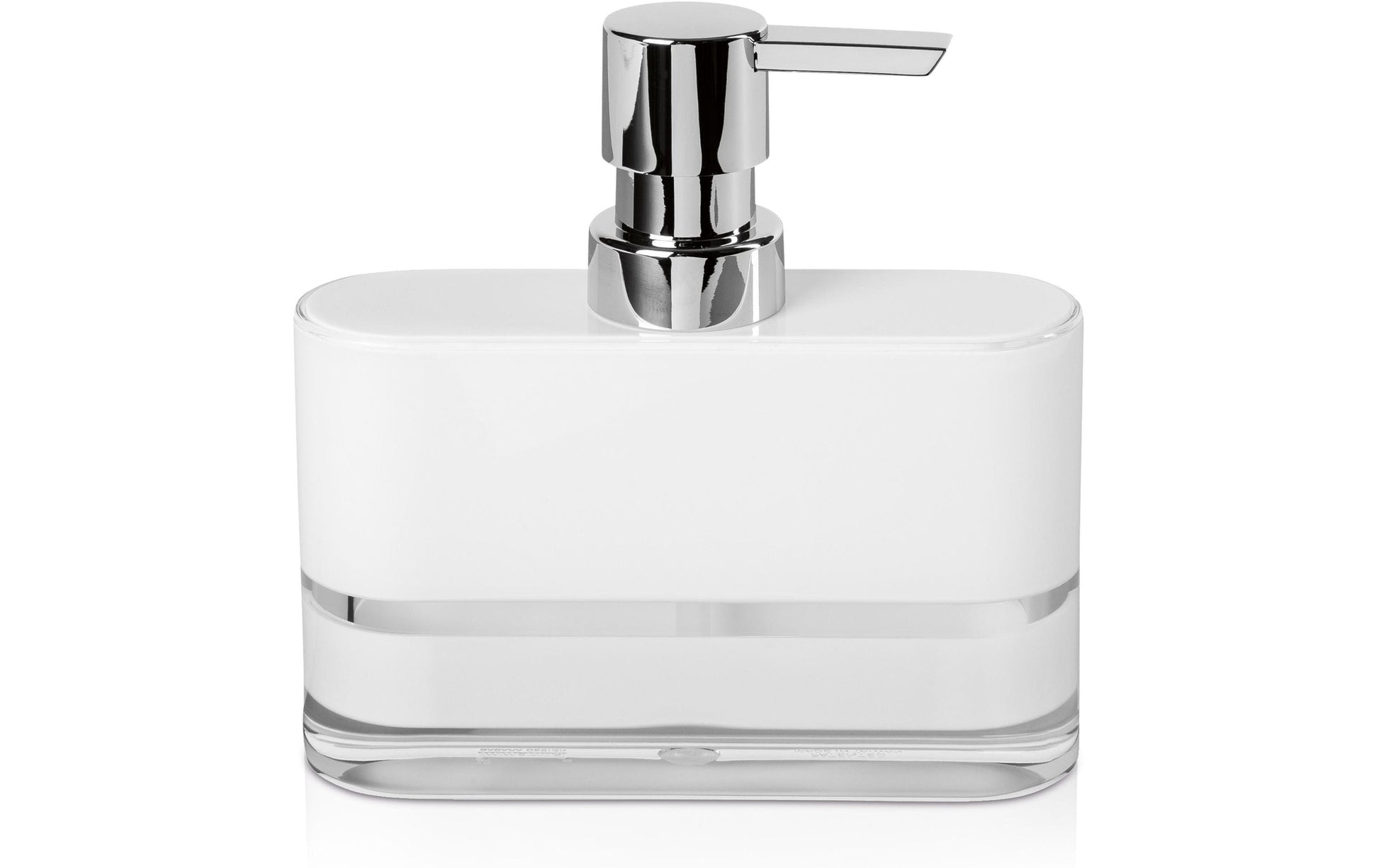 Möve Seifenspender – Tisch – 250 ml, weiss, Acryl