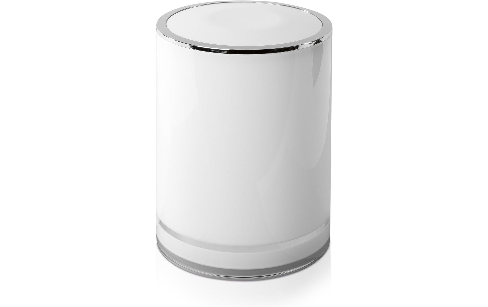Möve – Papierkorb Line – 5 l – Acryl, Weiss – H 245 mm