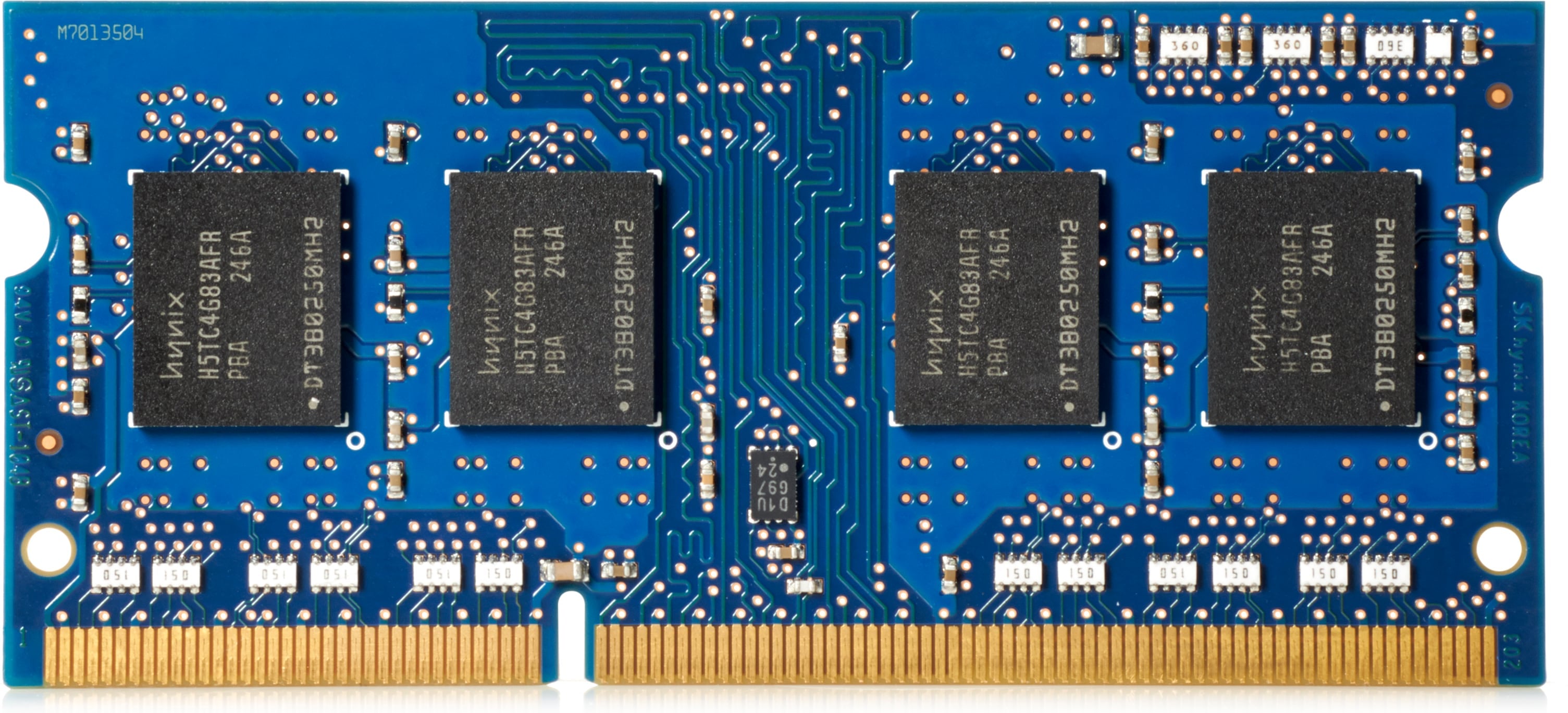 HP 1 GB DDR3 SO-DIMM, 800 MHz, 144-polig – für LaserJet Enterprise M506, MFP M527 – 1'728 Stk.