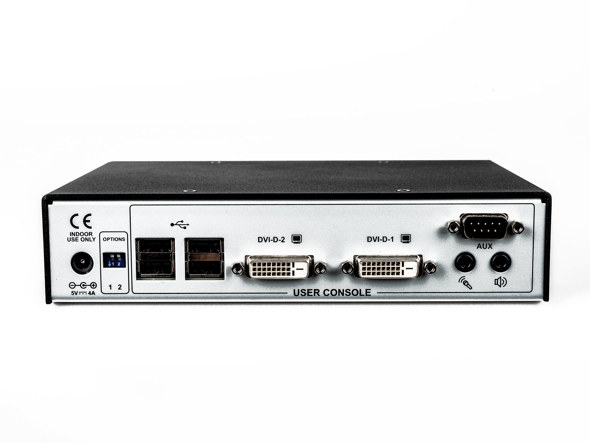 Vertiv HMX RX – KVM-Extender-Empfänger DVI-D, Dual-View – 1920 × 1200, USB 2.0, Audio, SFP, Rack 1U