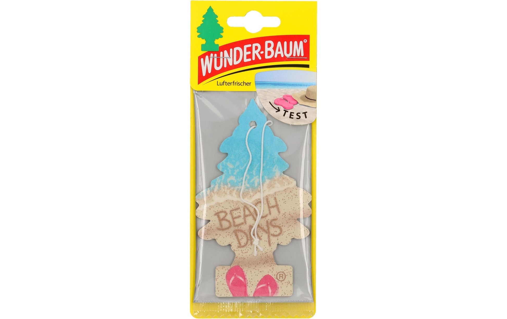 Wunder-Baum Wunderbaum Beach Days – Auto-Lufterfrischer, 49 Tage