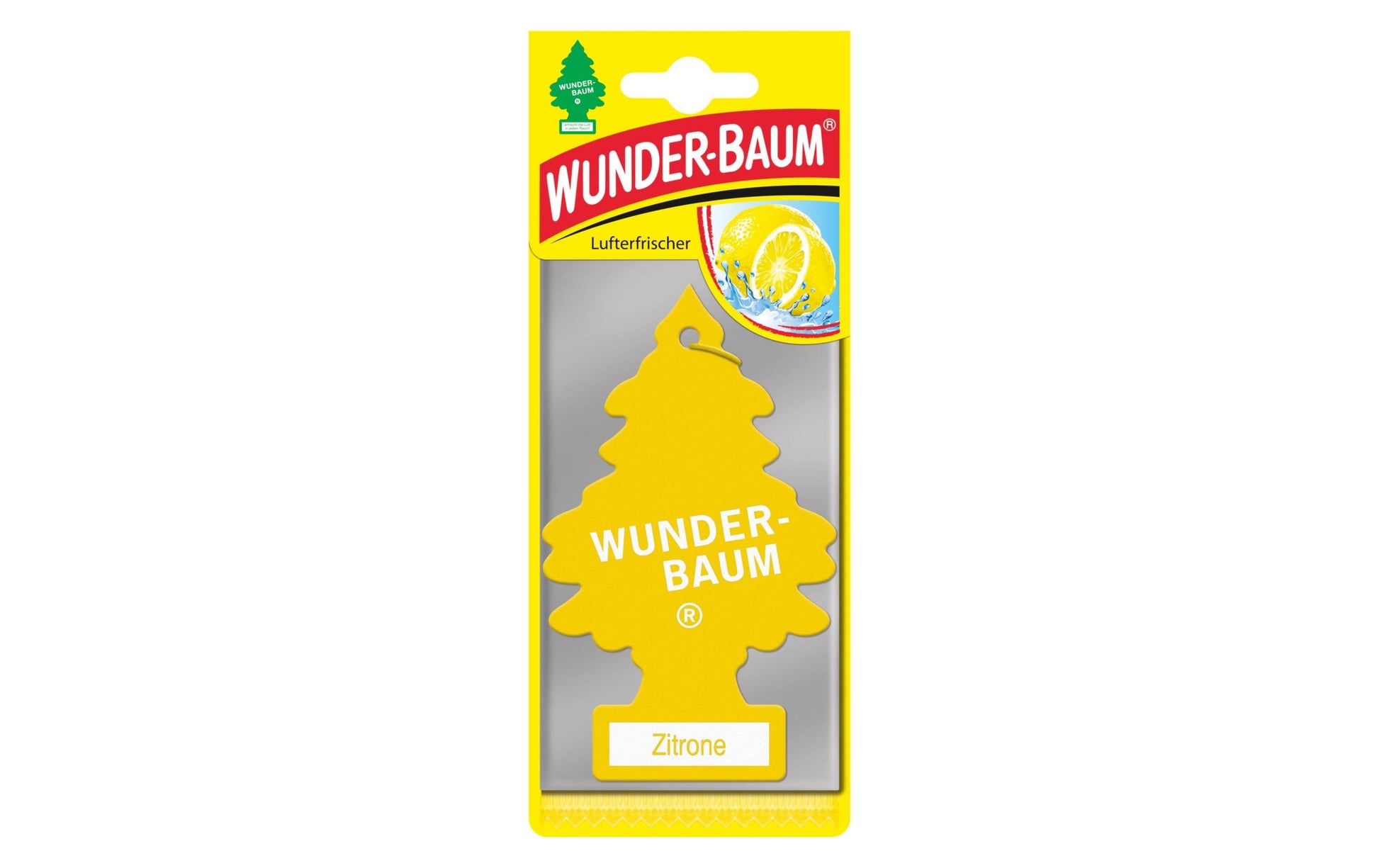 Wunderbaum Zitrone – Auto-Lufterfrischer, 49 Tage