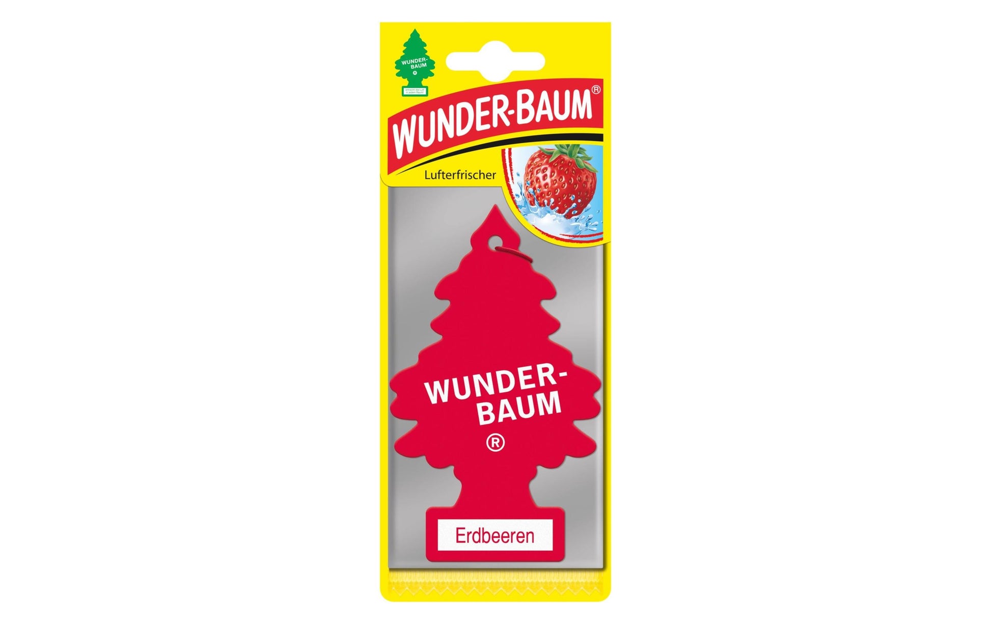Wunder-Baum Lufterfrischer Erdbeere – für Innenraum – 1 Stk.