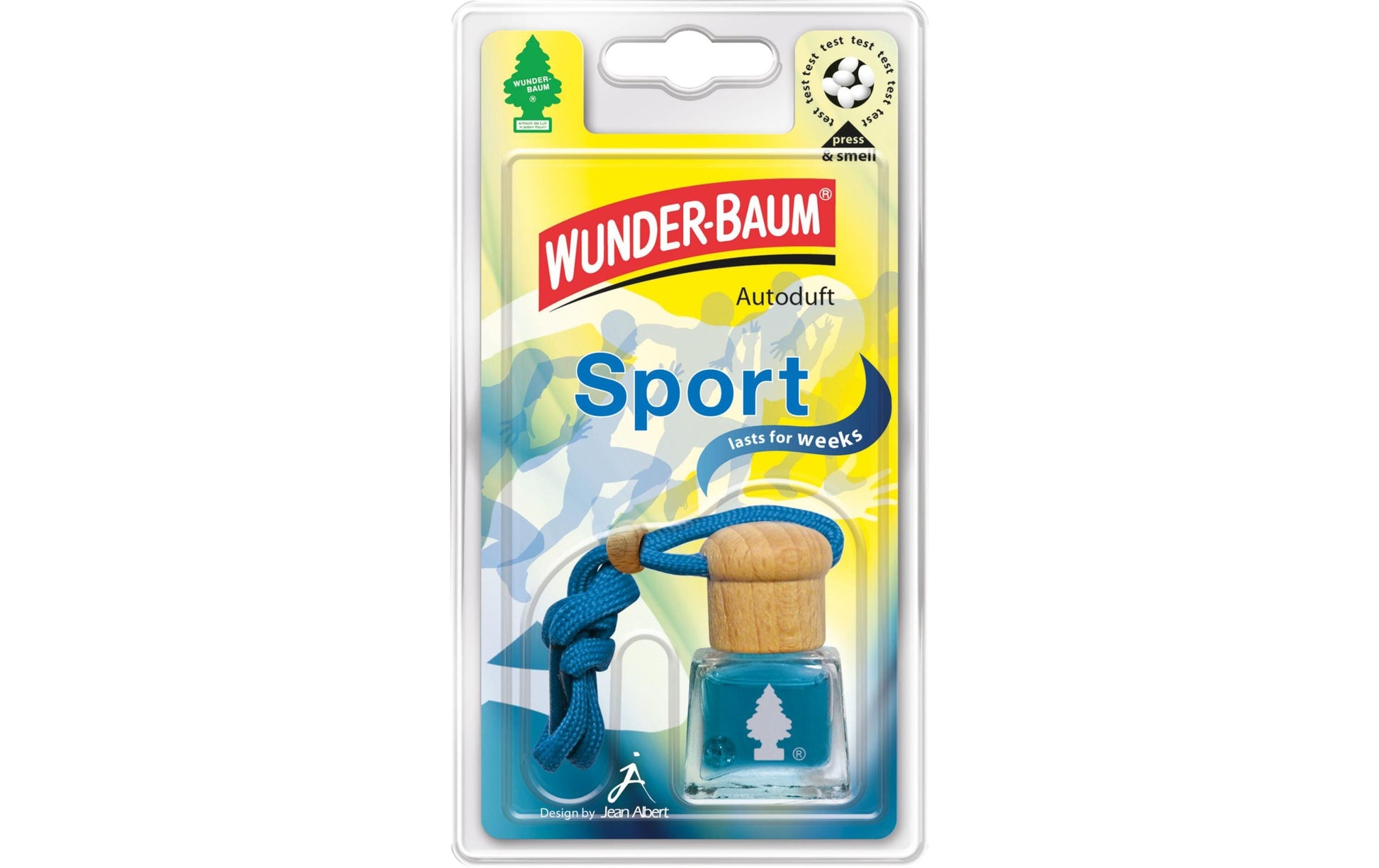 Wunder-Baum Sport – Auto-Lufterfrischer Duftflasche, 60 Tage