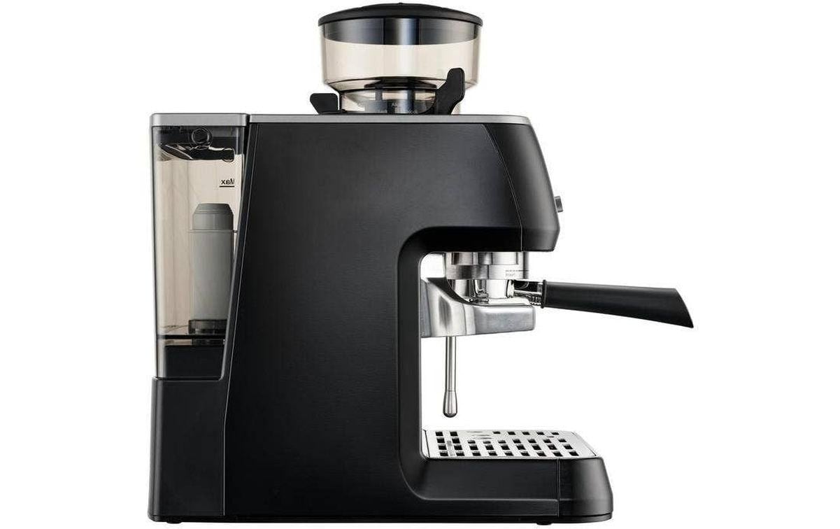 Solis Grind & Infuse Perfetta 980.69 Siebträgermaschine – 16 bar, 2,6 l, 250 g, mit Mahlwerk, Schwarz