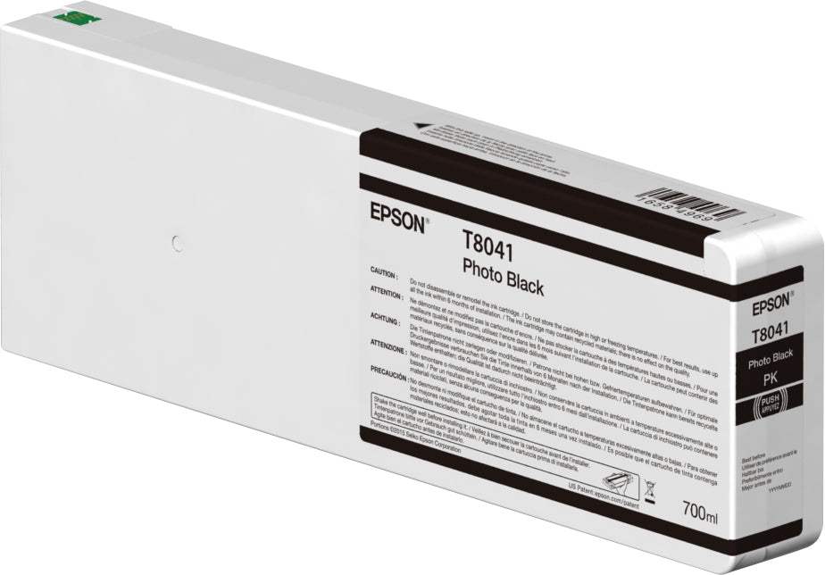 Epson Tintenpatrone Ultrachrome Pro 12, Gelb, 700 ml, Original – für SureColor P7560/P9560