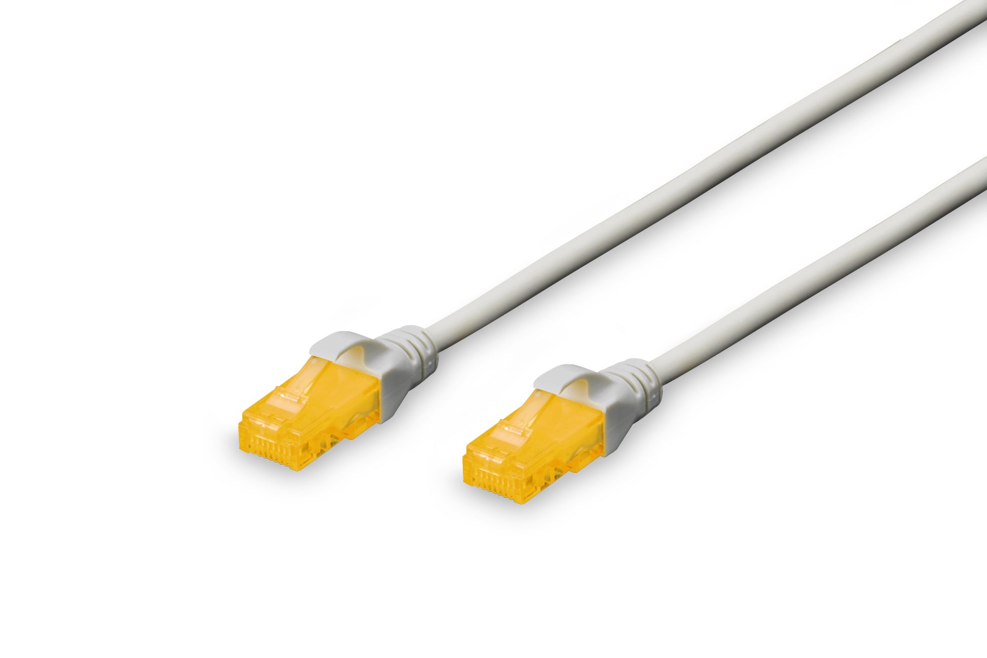 Digitus Cat6a Patchkabel – 10 m, RJ45–RJ45, Grau, U/UTP – 1 Stk.