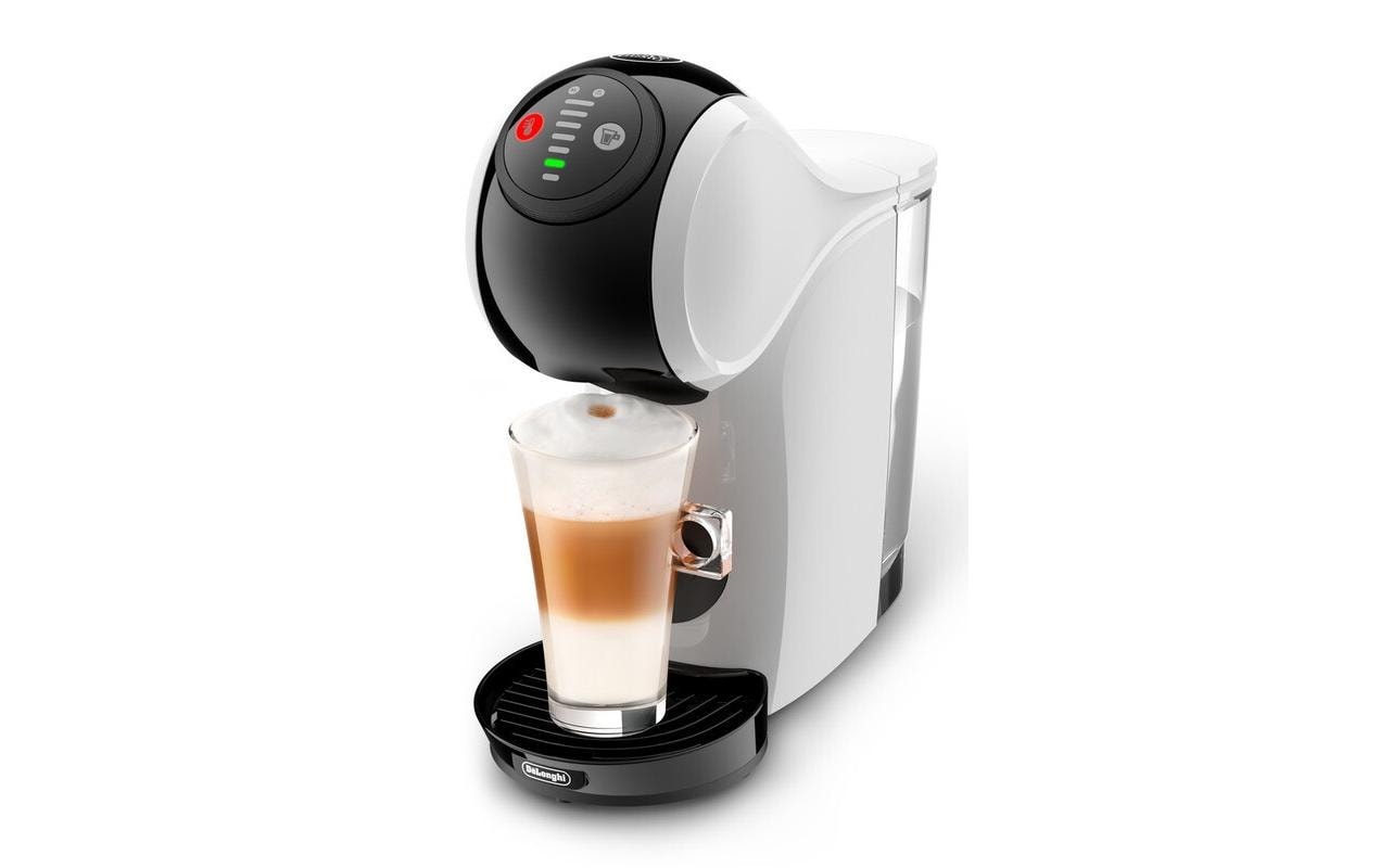 De’Longhi Genio S EDG266.W Kapselmaschine – für Nescafé Dolce Gusto Kapseln, 15 bar, 0,8 l, Weiss