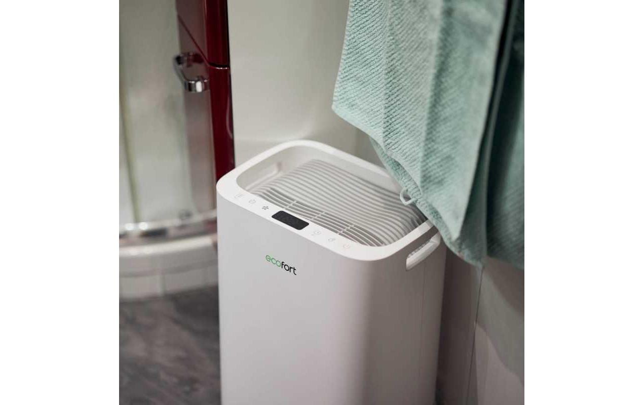 Ecofort Luftentfeuchter ecoQ DryAir 20L – 20 L/24 h, bis 50 m², Tank 4,5 l, Hygrostat