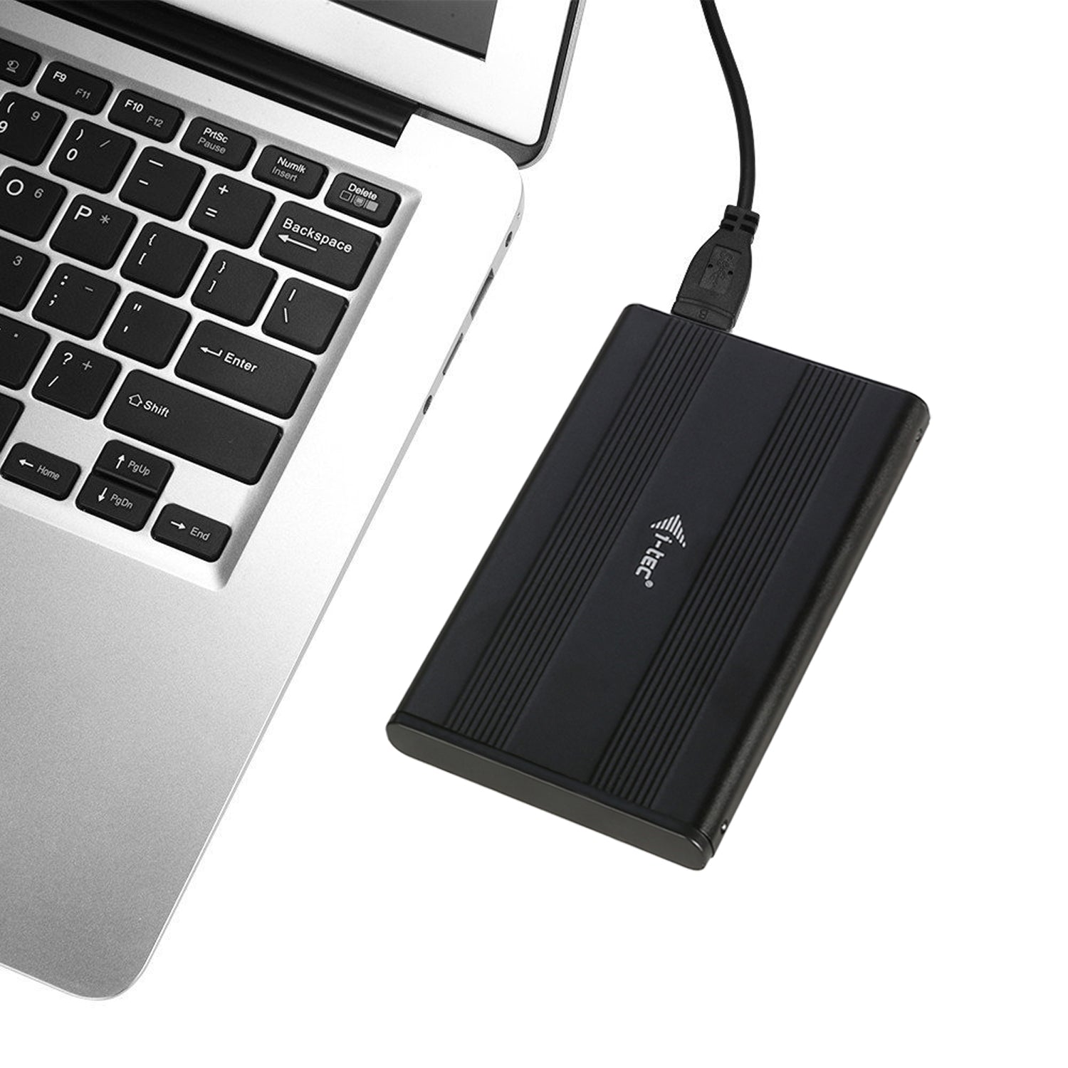 i-tec Advance MySafe AluBasic – 1-Bay HDD/SSD-Gehäuse – für 2,5" HDD/SSD, SATA