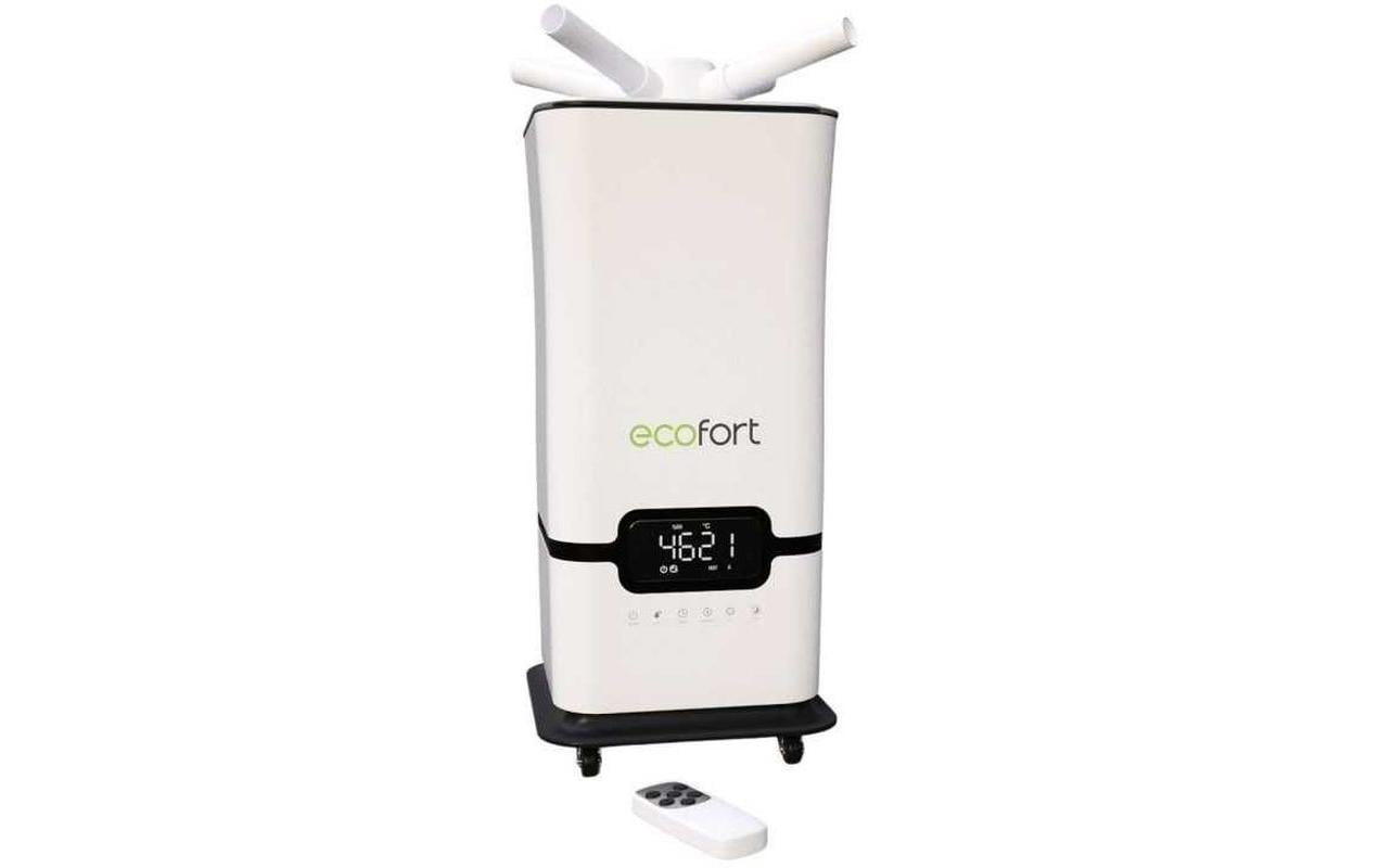 Ecofort ecoQ HumidAir U1500 Luftbefeuchter – Ultraschall, 1'500 ml/h, 16 l Tank, bis 200 m², Hygrostat