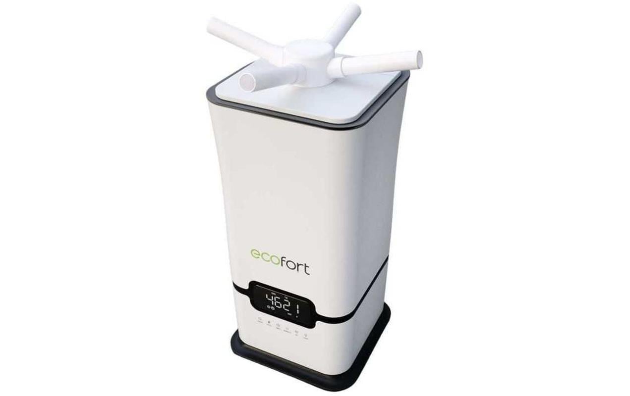 Ecofort ecoQ HumidAir U1500 Luftbefeuchter – Ultraschall, 1'500 ml/h, 16 l Tank, bis 200 m², Hygrostat