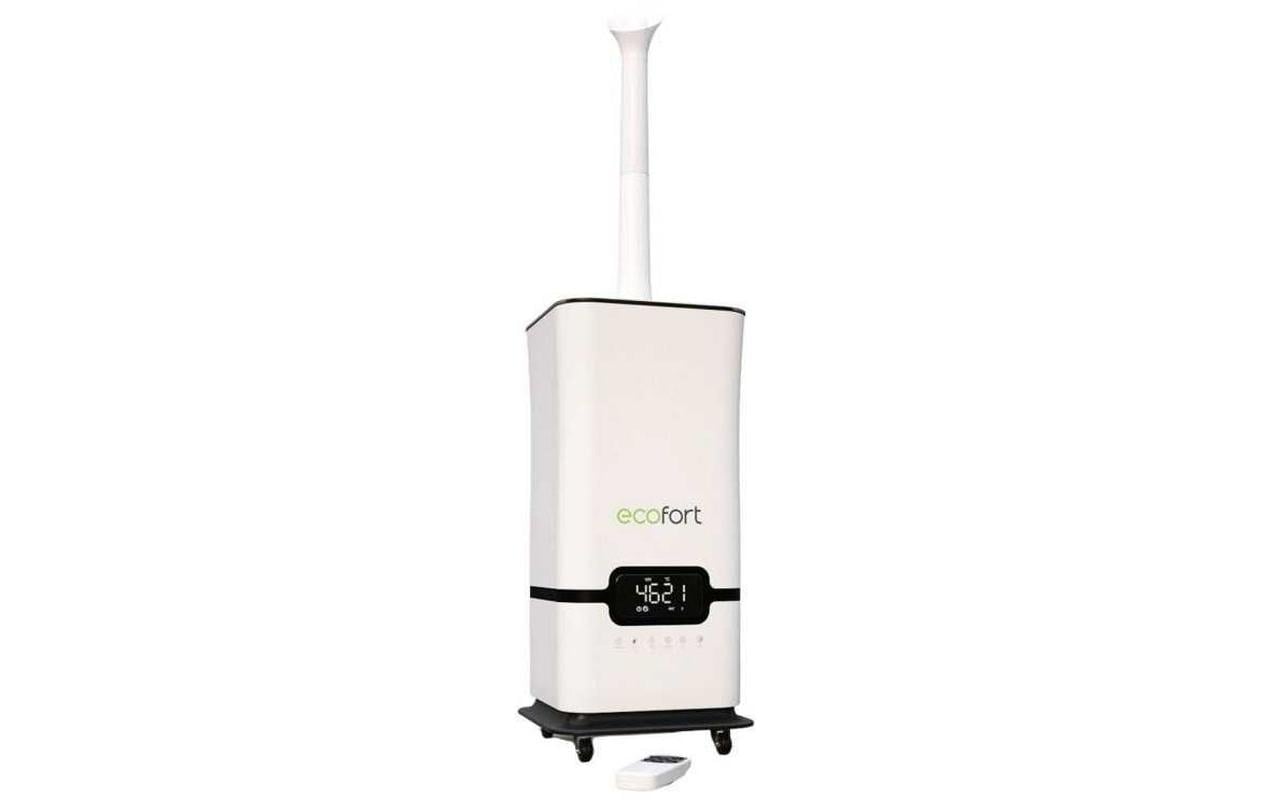 Ecofort ecoQ HumidAir U1500 Luftbefeuchter – Ultraschall, 1'500 ml/h, 16 l Tank, bis 200 m², Hygrostat