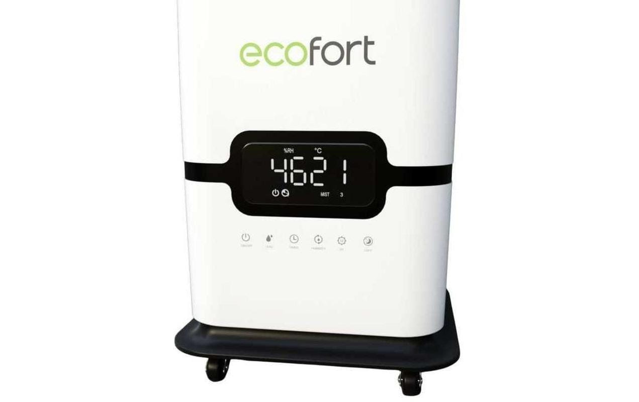Ecofort ecoQ HumidAir U1500 Luftbefeuchter – Ultraschall, 1'500 ml/h, 16 l Tank, bis 200 m², Hygrostat