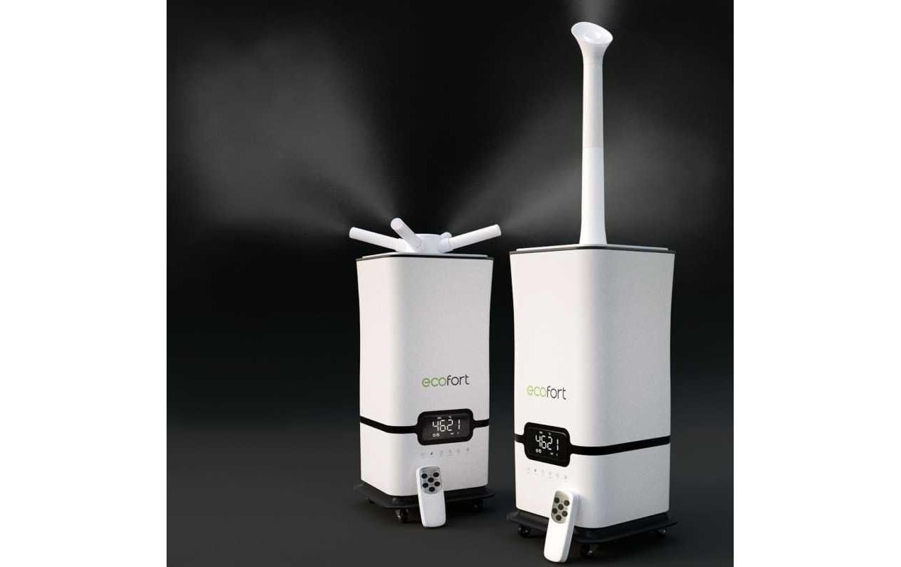 Ecofort ecoQ HumidAir U1500 Luftbefeuchter – Ultraschall, 1'500 ml/h, 16 l Tank, bis 200 m², Hygrostat