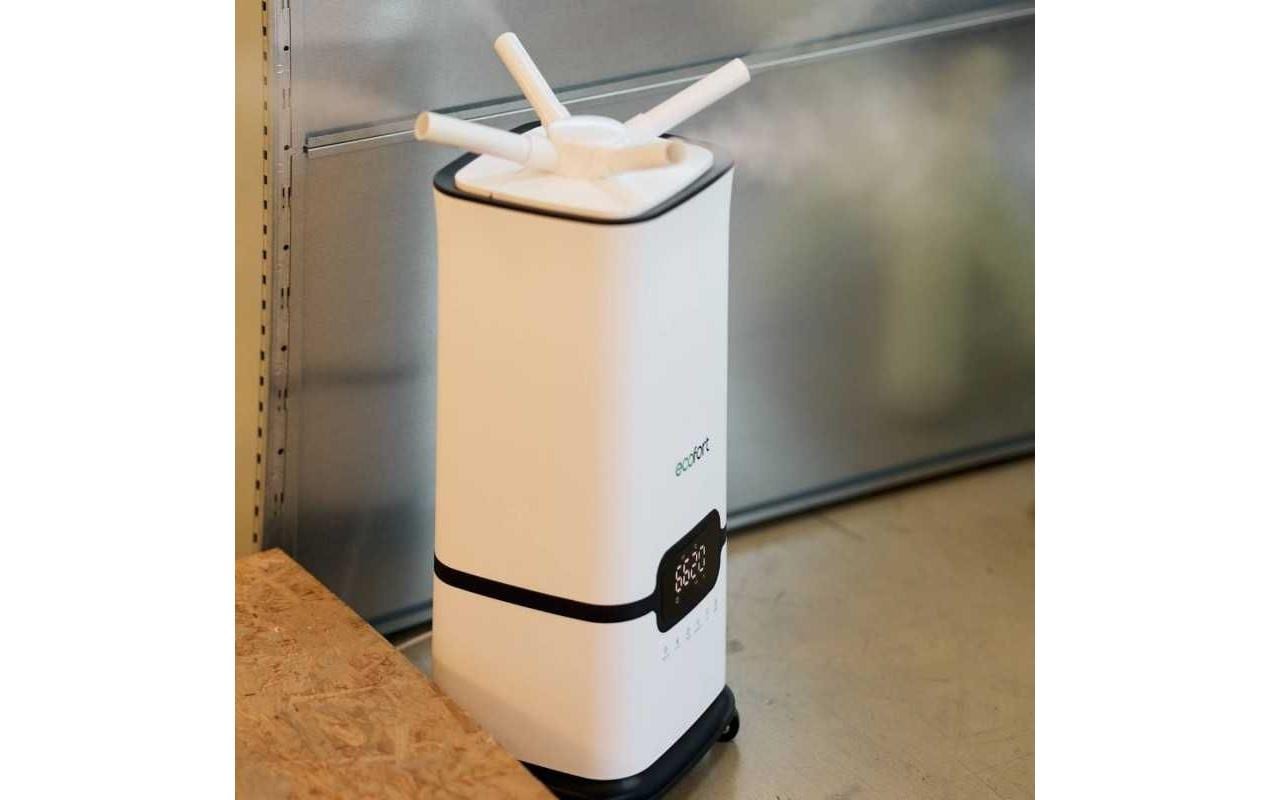 Ecofort ecoQ HumidAir U1500 Luftbefeuchter – Ultraschall, 1'500 ml/h, 16 l Tank, bis 200 m², Hygrostat