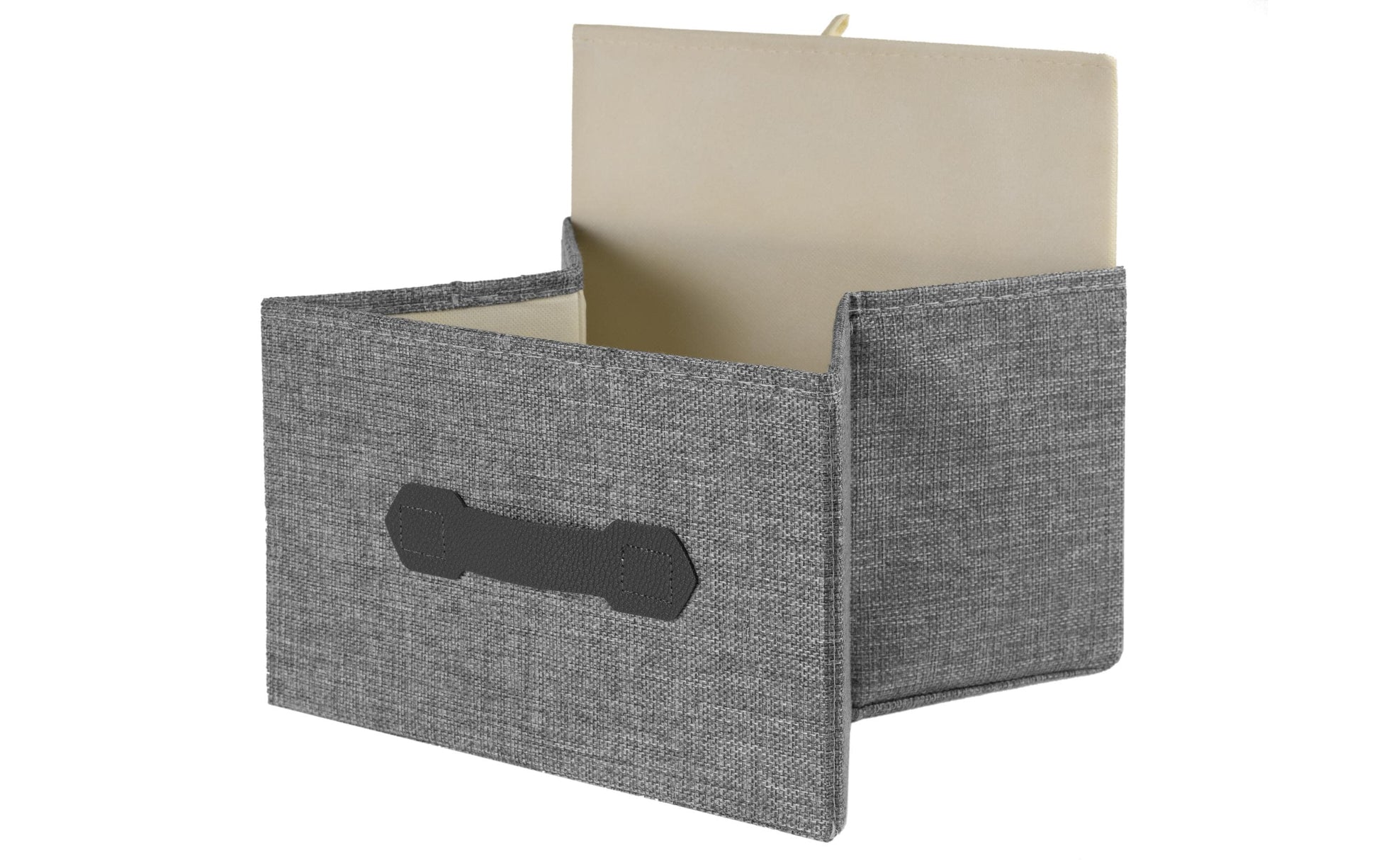 Cocon Aufbewahrungsbox – Leinen – Grau – 270 × 180 × 270 mm