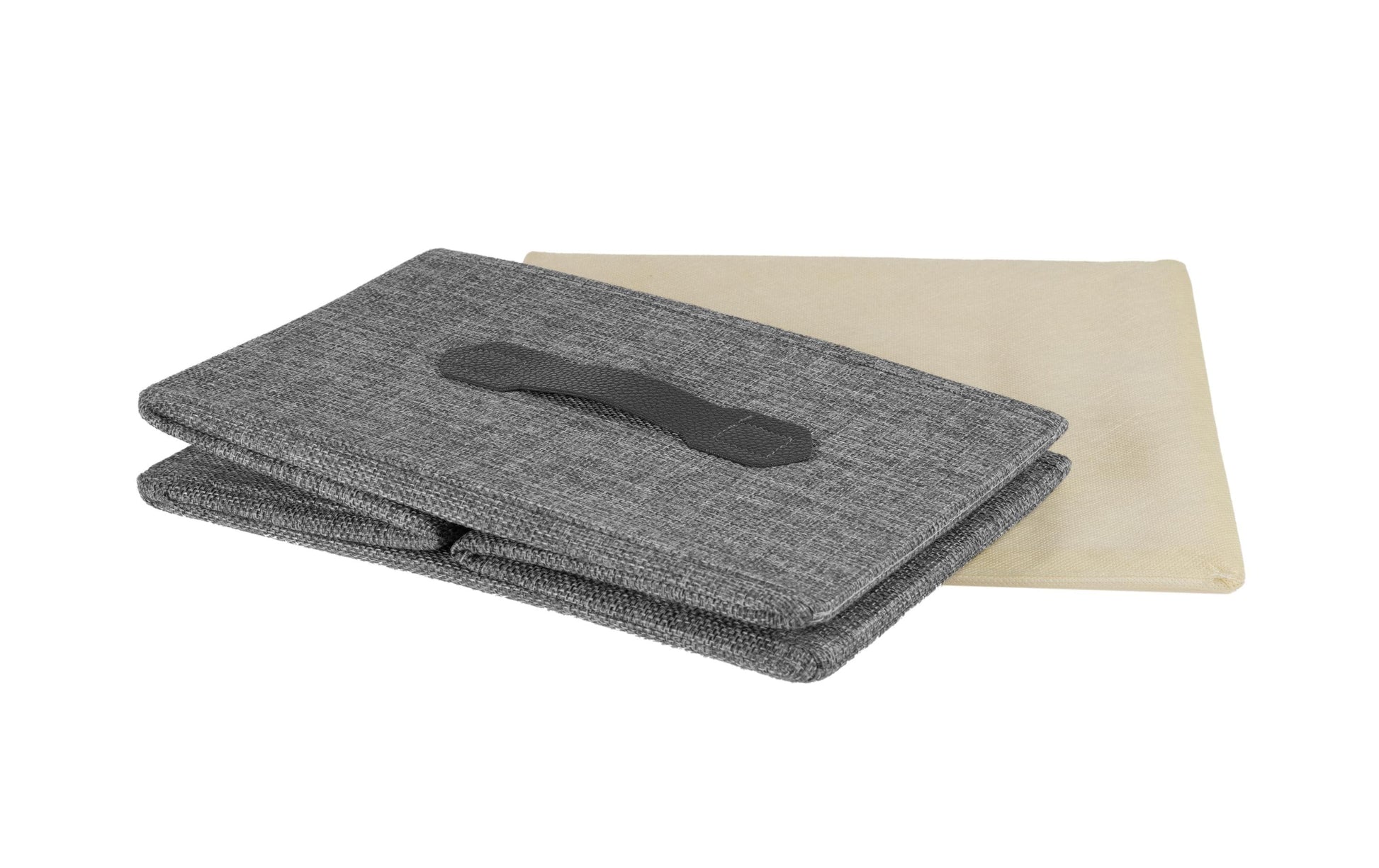 Cocon Aufbewahrungsbox – Leinen – Grau – 270 × 180 × 270 mm