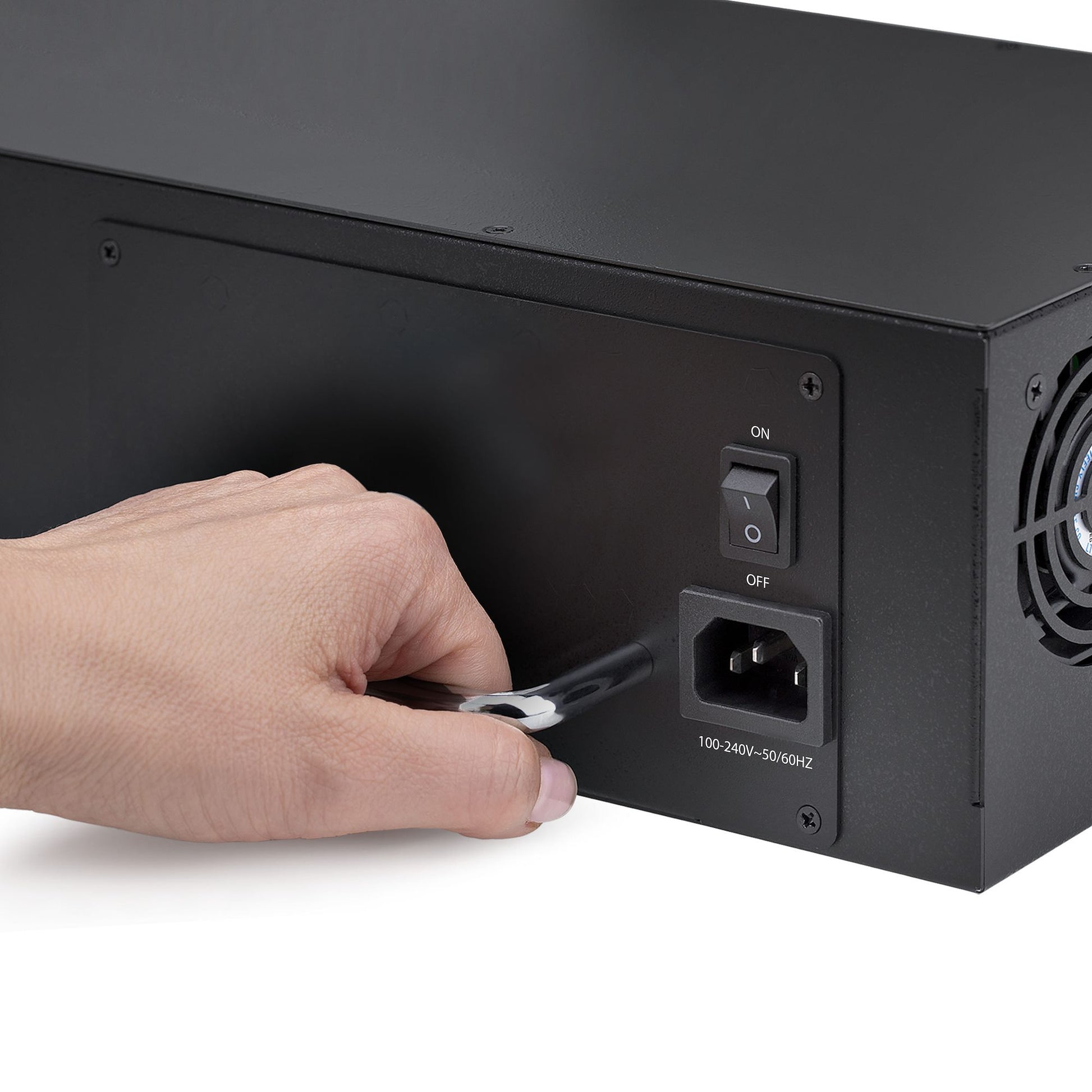 StarTech.com Redundantes Netzteil 130 W – hot-swap, lüfterlos, TAA-konform – für MCM15 MEDIA CHASSIS – schwarz