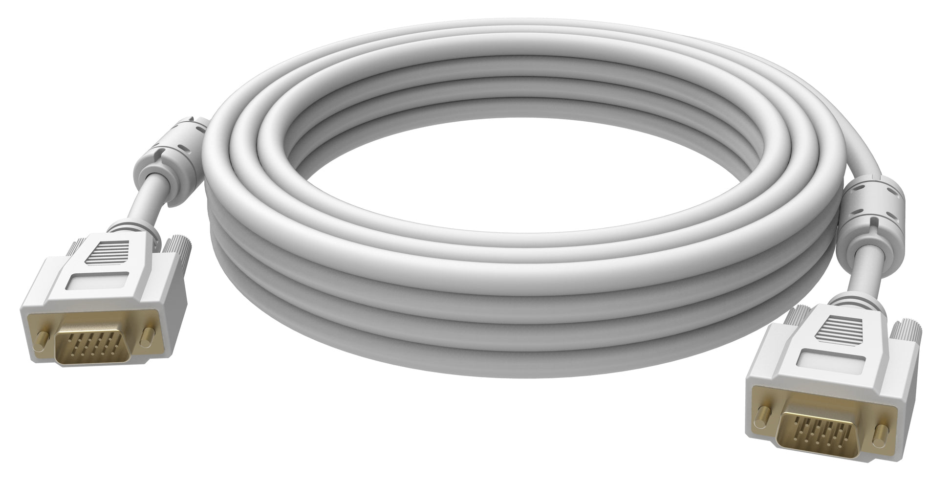 Vision VGA Kabel – 10 m – Weiss