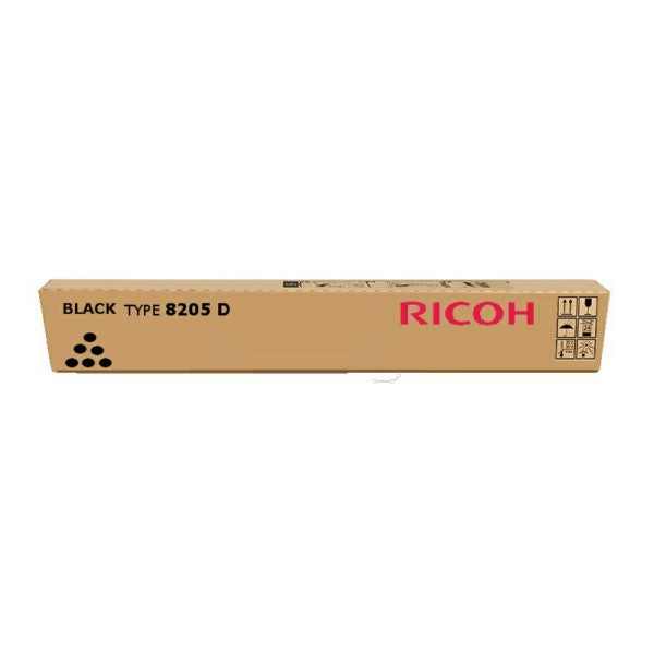 Ricoh Toner TYPE-8205D – schwarz, 55000 Seiten – für Farb-Laserdrucker/Multifunktionsgeräte