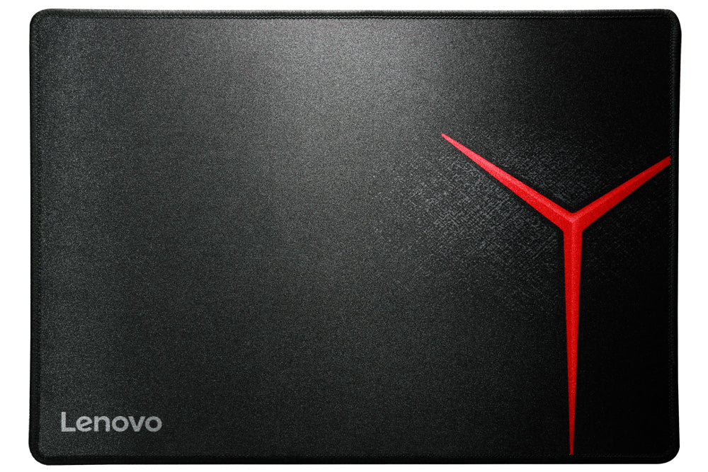Lenovo GXY0K07130 – Gaming-Mauspad – 250 × 350 mm, Mikrofaser, Schwarz, Rot