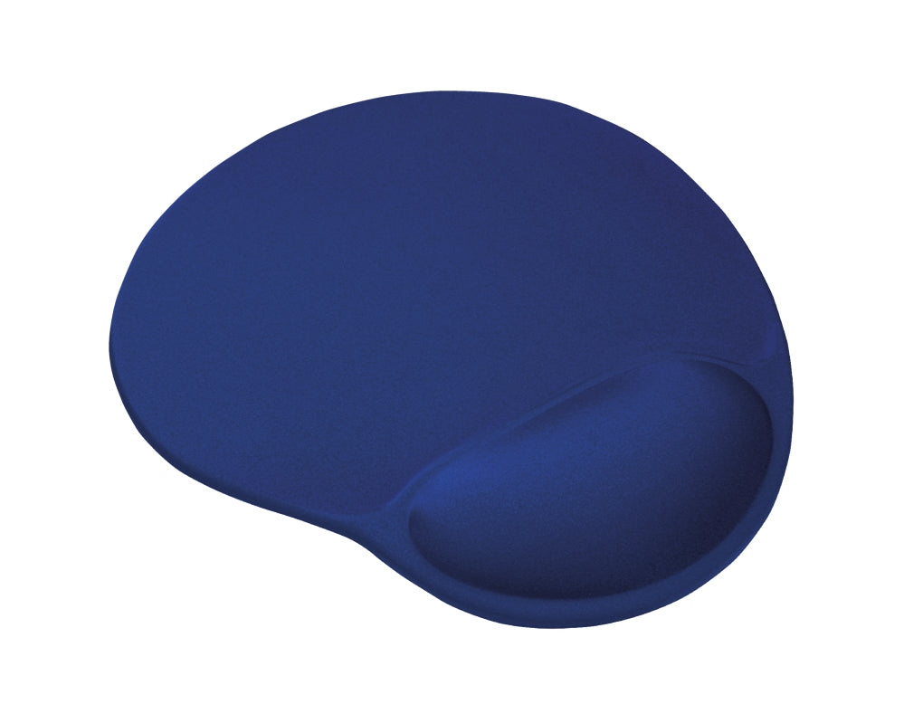 Trust Bigfoot – Mauspad mit Handgelenkauflage – Gel – Blau – 240 × 310 mm
