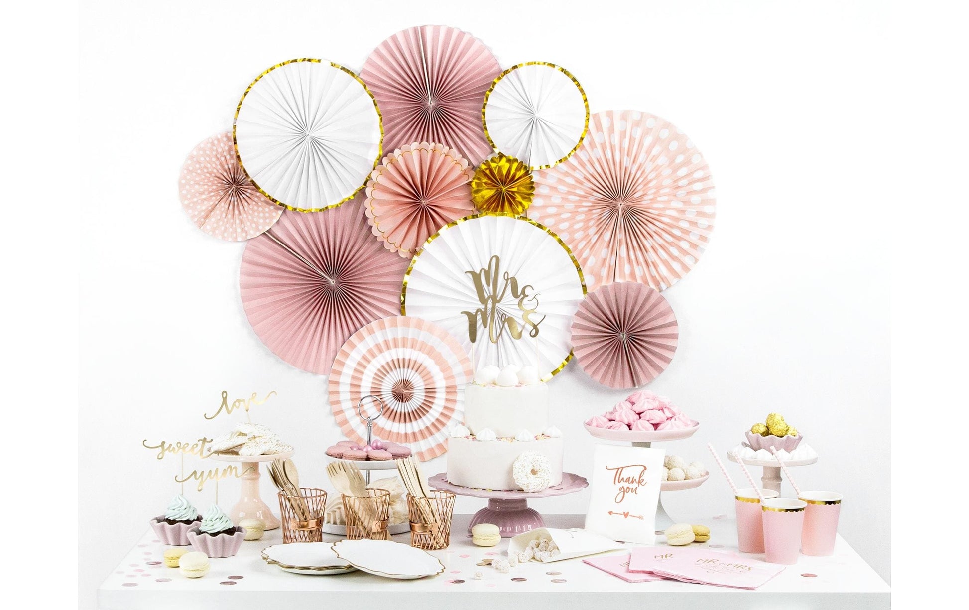 PartyDeco Papierteller – Ø 18,5 cm – 6 Stk.