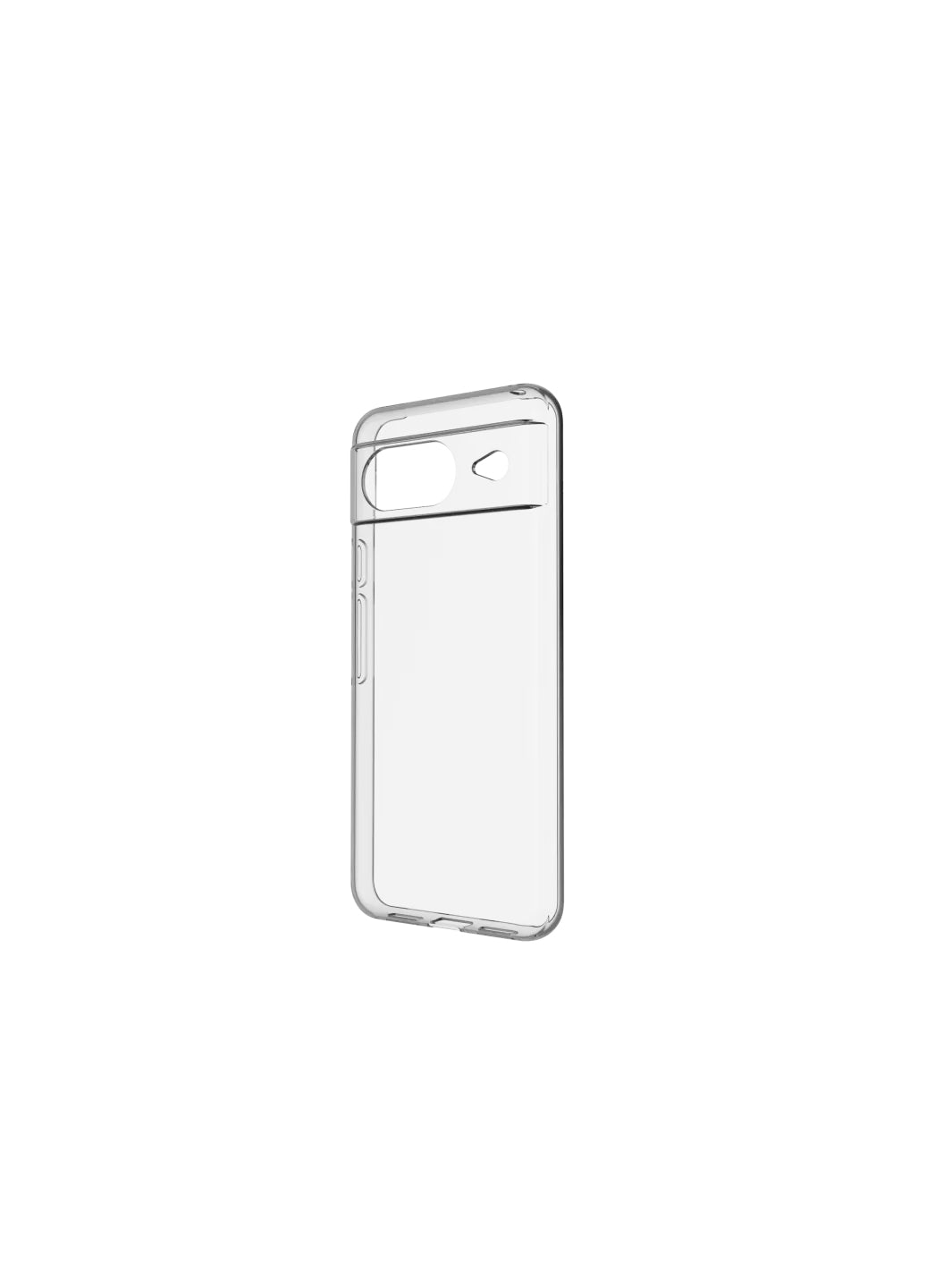 dbramante1928 Greenland Backcover – für Google Pixel 8, Kunststoff, transparent, schlagfest, kabelloses Laden