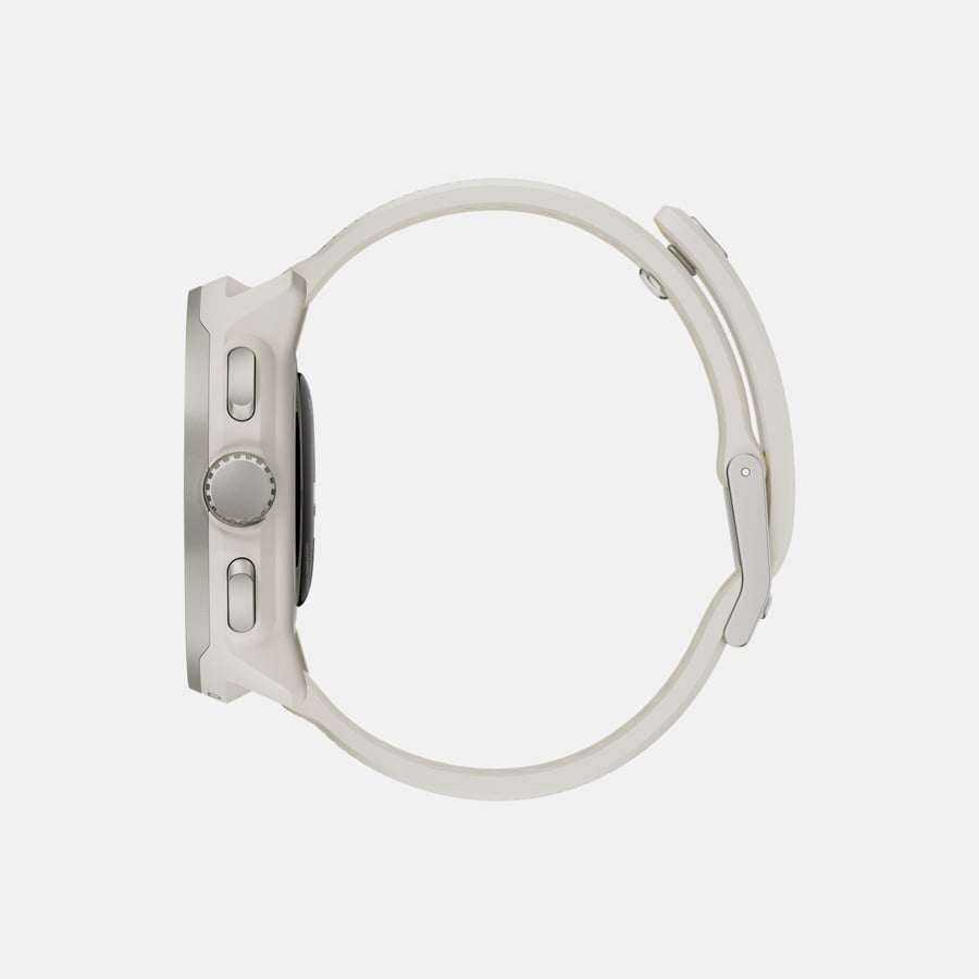 Suunto Run 46 mm GPS – Polyamid/Stahl Grau, Sportarmband, 50 m, für Android, iPhone