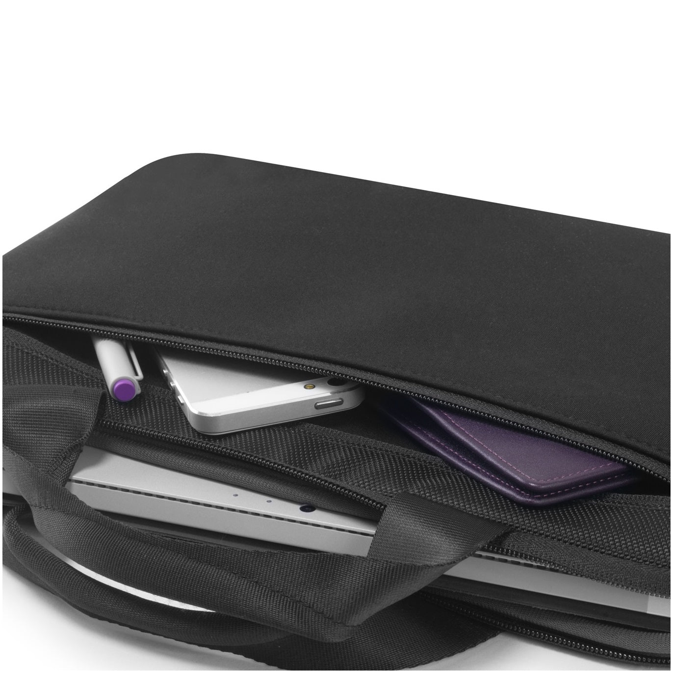 DICOTA Ultra Skin Plus PRO Notebook-Tasche bis 14,1" – Schwarz