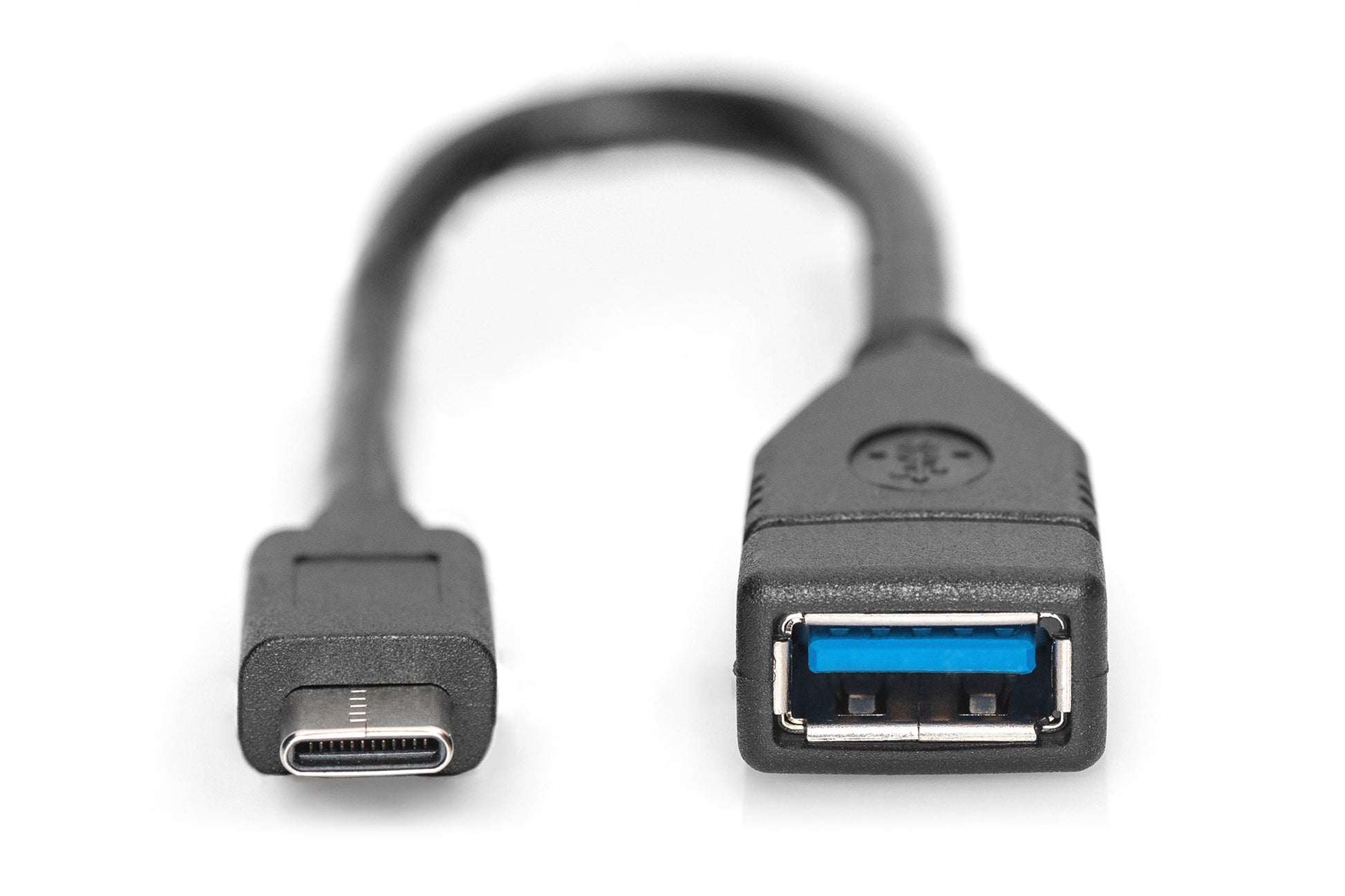 Digitus USB-Kabel, USB-C zu USB-A, 0,15 m, USB 3