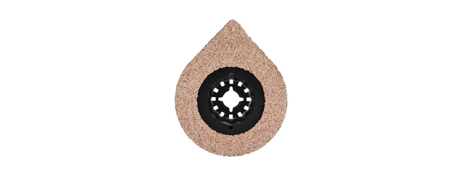 Bosch Schleifblatt, EXPERT 3 max AVZ 70 RT4, 70 mm, schwarz, grau
