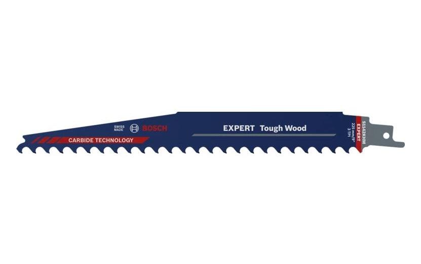 Bosch Professionelles EXPERT Tough Wood Säbelsägeblatt 175 × 225 × 8 mm Hartmetall – für Holz – 1 Stk