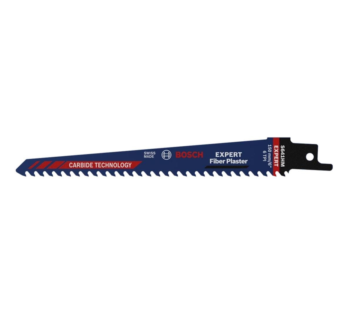 Bosch EXPERT S 641 HM Säbelsägeblatt 100 mm TCT – für Porenbeton, Zementfaser-Paneel, Gipskarton