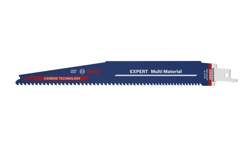 Bosch Säbelsägeblatt, EXPERT Multi Material, S 1156 XHM, 175 mm, blau
