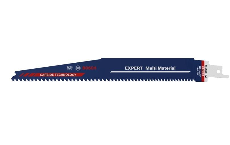 Bosch EXPERT Multi Material Säbelsägeblatt 175 mm HCS/TCT – für Metall, Holz, Kunststoff u. a. – 1 Stk