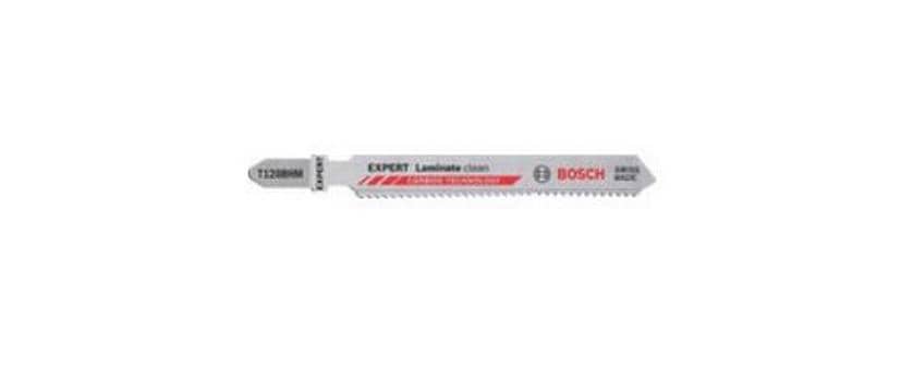 Bosch Professionelles EXPERT Stichsägeblatt 92 mm Hartmetall – für Laminat – 3 Stk – 14 TPI
