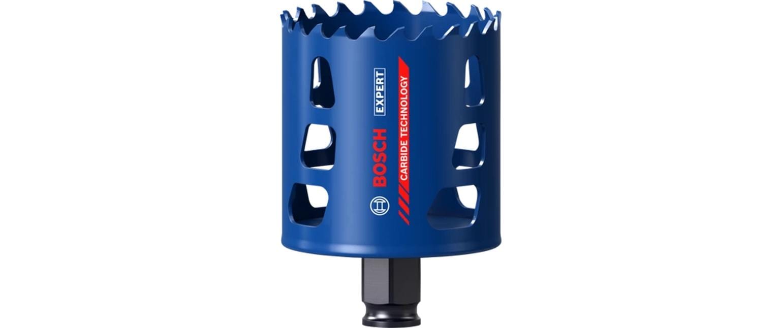 Bosch EXPERT Tough Material Lochsäge 64 × 60 mm Wolframkarbid (TC) – für Fliesen – 1 Stk