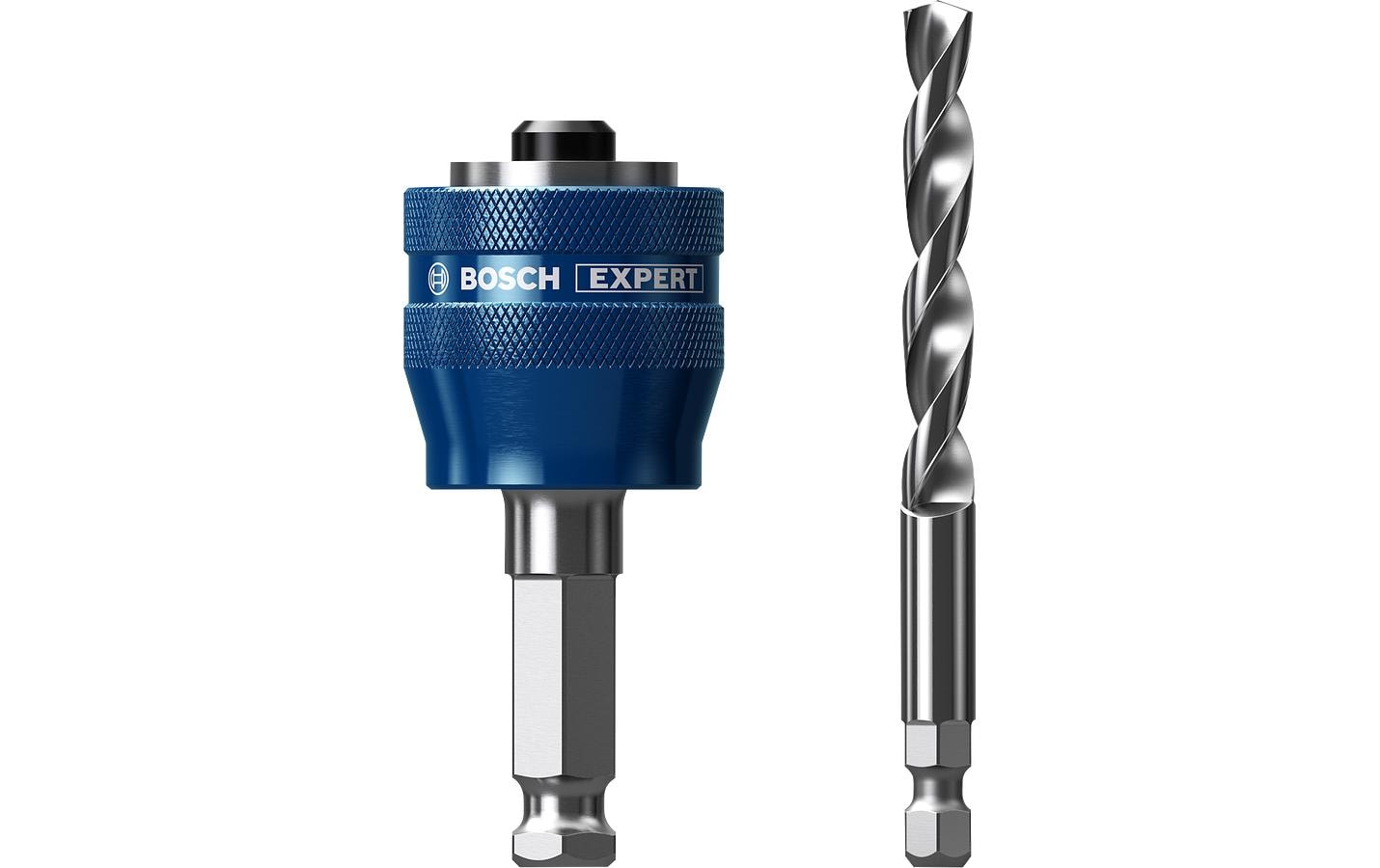 Bosch EXPERT Power Change Plus Adapter für Lochsäge 7,15 × 80 mm HSS 1/4" Sechskantschaft – für Metall, Kunststoff