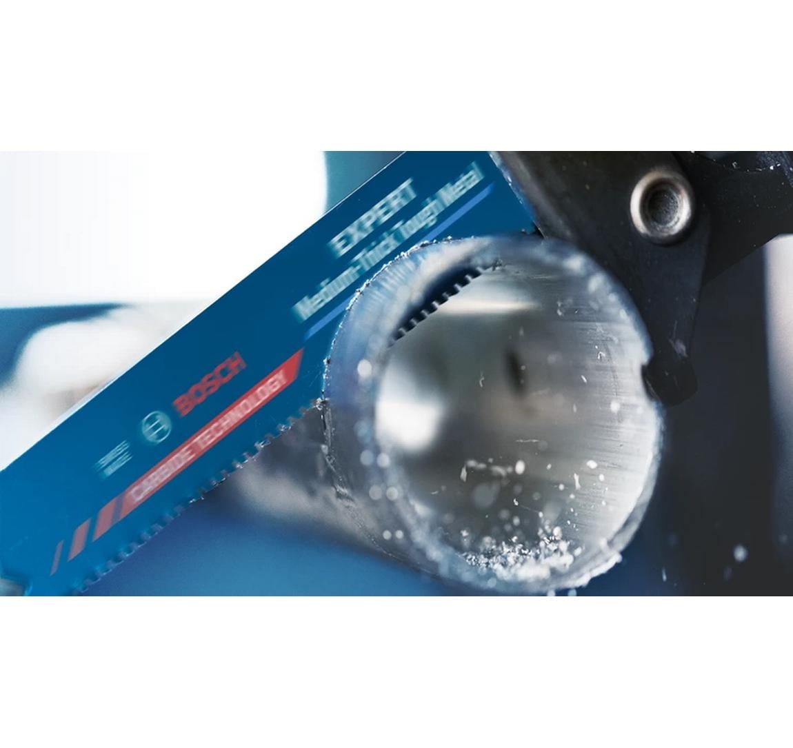 Bosch EXPERT Säbelsägeblatt 150 × 2,5 mm Hartmetall – für Metall – 1 Stk