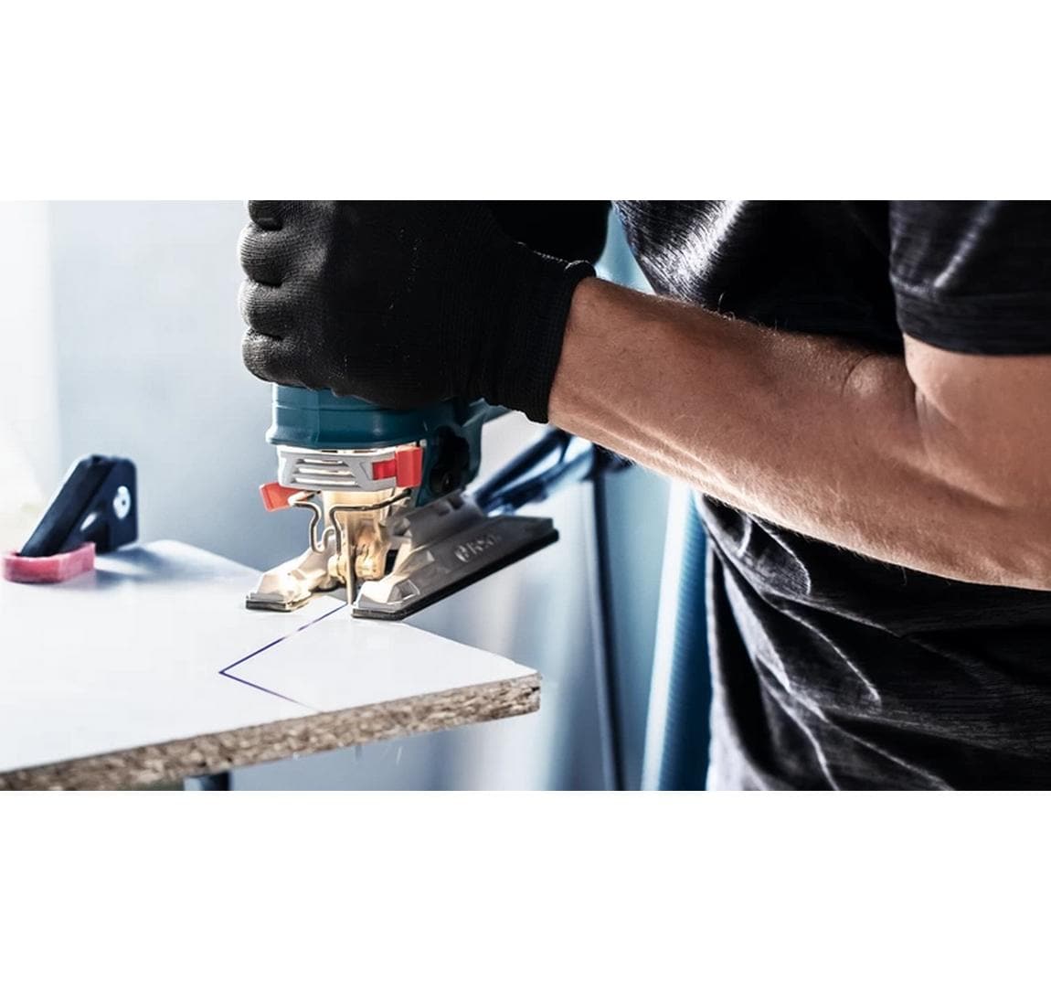 Bosch Stichsägeblatt, EXPERT Hardwood 2-SEITIG SAUBER, T308 BF, 117 mm, Edelstahl, 5 Stk.