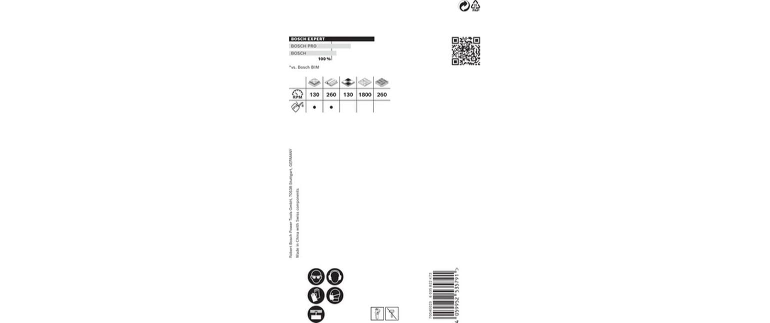 Bosch EXPERT Tough Material Lochsäge 64 × 60 mm Wolframkarbid (TC) – für Fliesen – 1 Stk