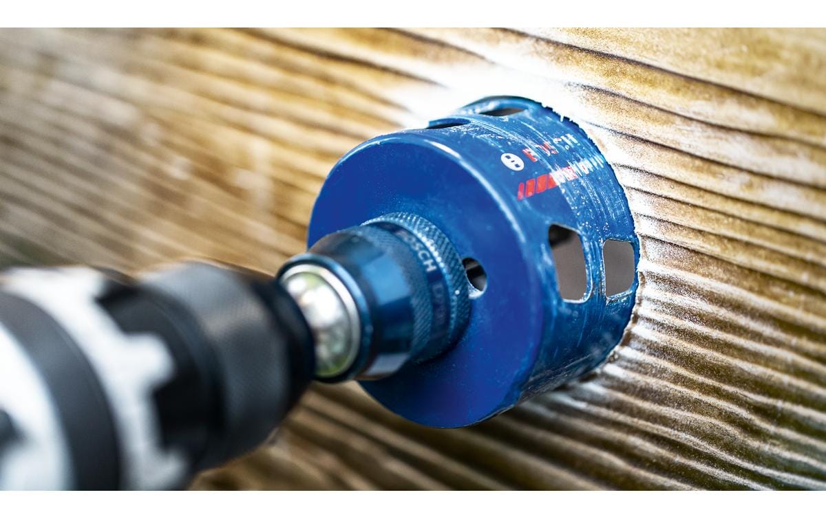 Bosch Lochsäge, Tough Material, EXPERT, 51 mm × 60 mm, schwarz, blau